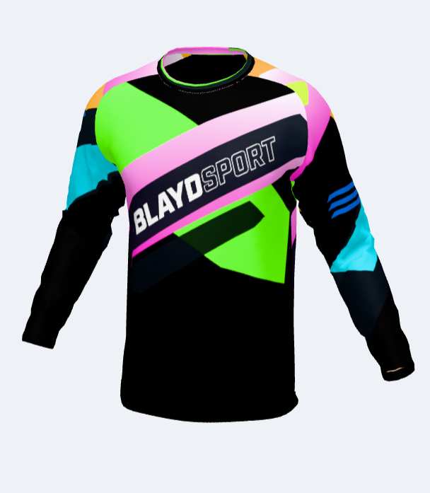 Maillot de BMX ET VTT BLAYDSPORT CONFIGURATEUR 3D BLAYDSPORT