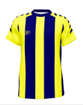 Personalisiertes Fußball-T-Shirt mit Frontstreifen