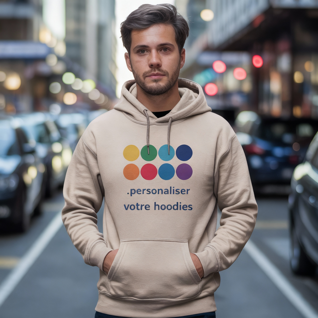 sweat capuche Personnalisable – Crée ton style unique !